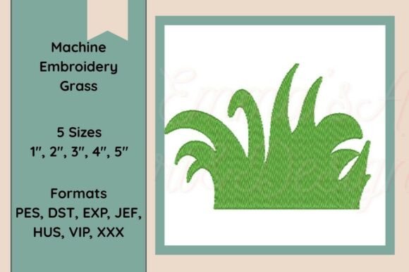 Grass Embroidery: A Fresh Spring Stitch for Holiday Sellers