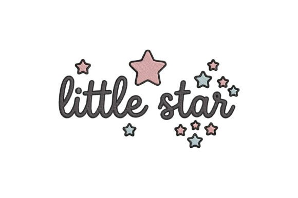 Little Star Embroidery Design