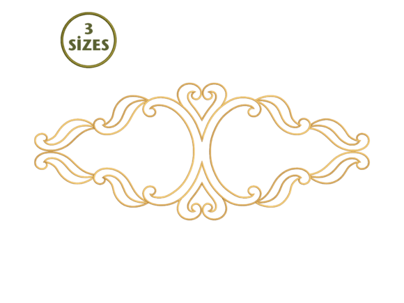 Ottoman Runner Border Embroidery