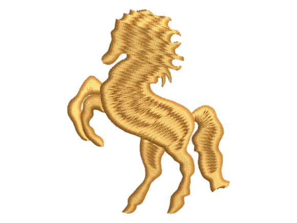 Rearing Horse Embroidery